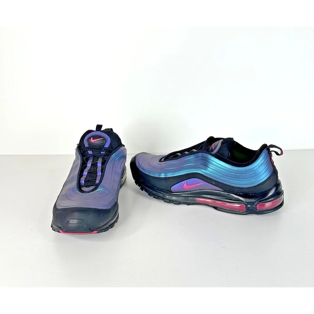 Nike Air Max 97 LX Throwback Future Shoes Men's US 12 Lazer Fuchsia AV1165-001